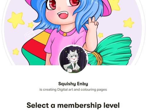 squishyenby:On Patreon we offer exclusive art and printable colouring pages, along with updates of o