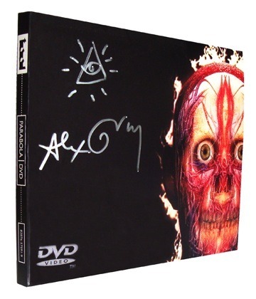 Alex Grey signed dvd