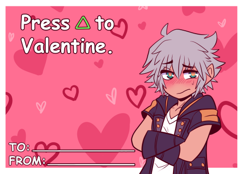 destiny-islanders:Valentine’s greetings from the (Kingdom) Hearts