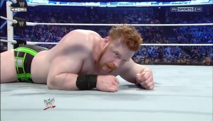 Poor Sheamus&hellip;let me help you! ;)
