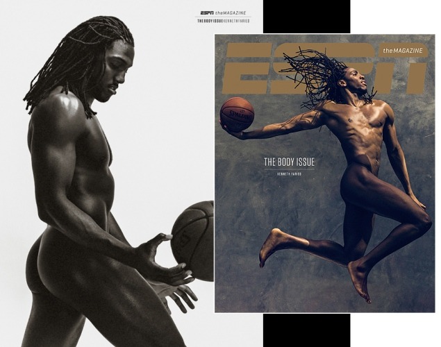 nakedcelebrity:  Kenneth Faried 
