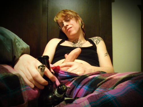 If there was a blog devoted entirely to stoned trans chicks lazing around in their pajama bottoms and masturbating I’d basically never stop submitting to it.