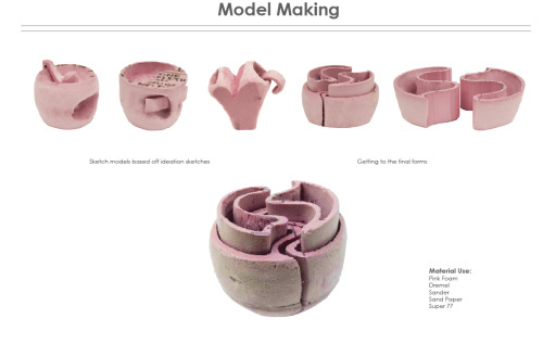 Ice Cream Bowl Project by Danielle Chen - Product Design Student from Drexel University.Finding the 