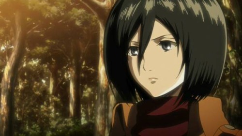 sofiaroca:  Mikasa in the new SNK OVA.