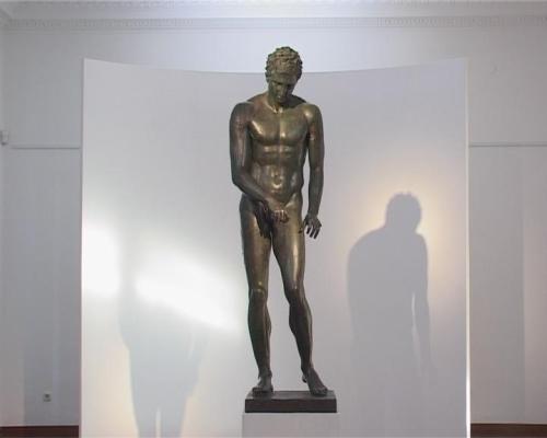 Croatian Apoxyomenos (scraper)* A Greek bronze statue, 2nd / 1st century BCE.* The statue was discov