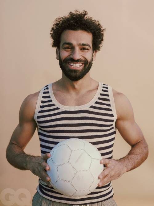 suckmyarschkarte:Mohamed Salah for British GQ