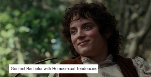 penny-anna: The Fellowship & Bilbo + 19th Century Character Trope Generator bonus Sam/Frodo