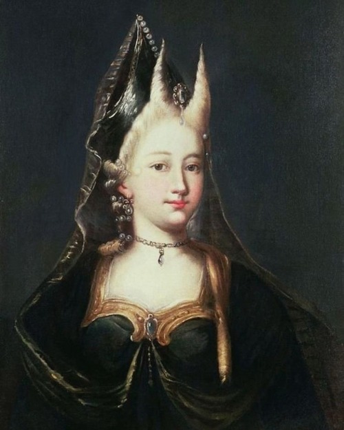tiny-librarian - “A Horned Witch”, by an unknown 18th Century...
