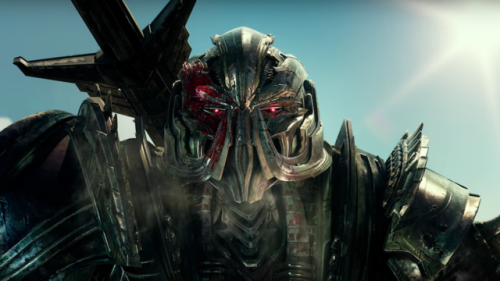 I wanna do something else for a sec here. I want to talk about Transformers: The Last Knight.If you’