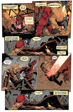 This week on Axis! Deadpool saves Sabretooth!