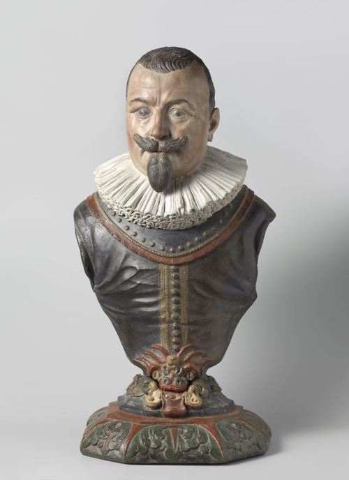 Busto de Piet Heyn obra atribuida a Hendrik de Keyser el joven, 1636.