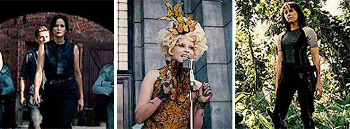 costumesonscreen:The Hunger Games: Catching Fire (2013)Costume design by Trish Summerville