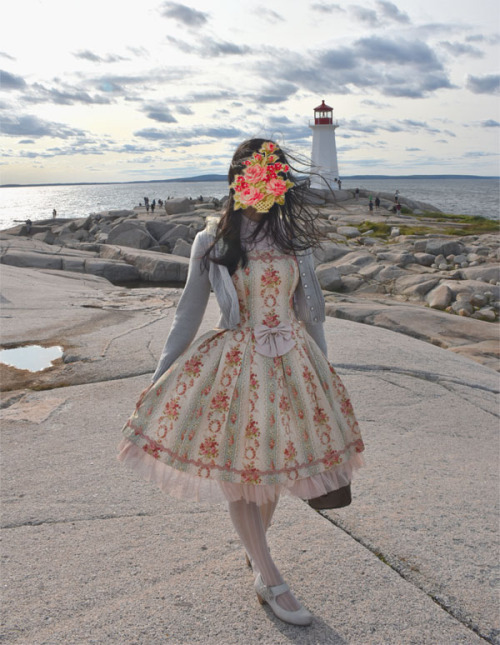 apple-salad:This picturesque lighthouse scenery and fair weather make for a nice background, thoug