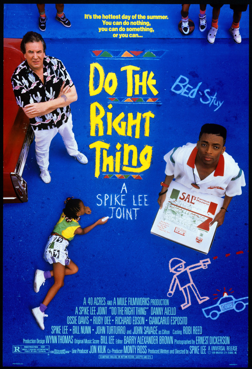 blckcinema: Do The Right Thing On the hottest day of the year on a street in the