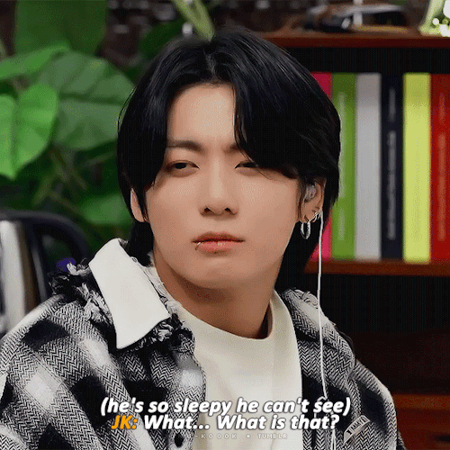 Jungkook Being All Sleepy