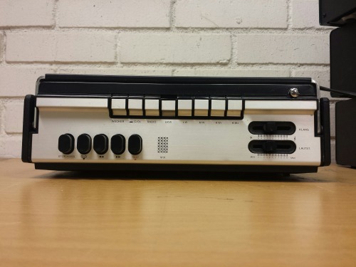 Blaupunkt Commander CR Typ 7656091 Alarm Clock Cassette Radio, 1970s(?). I could not find a single r