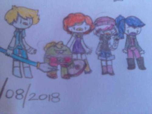 Here Are Some Characters That I Drew From Season 6 And 7. By The Way I Drew Ding Dong Though...