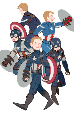 sodam-art:  Captain America suits