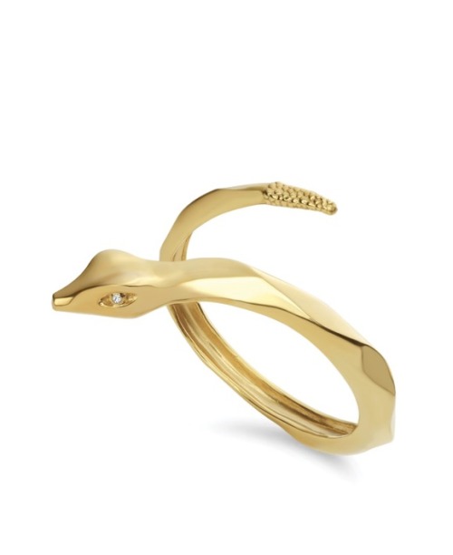 fashiondailymag:another wonderful gold piece from young designer Mathieu Mirano’s jewelry coll