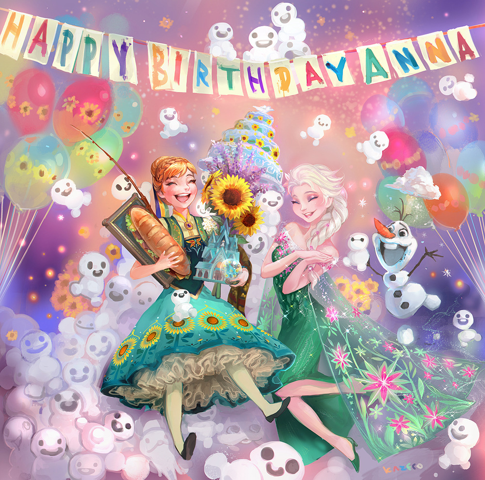 kazeco — Frozen Fever - Happy Birthday Anna!