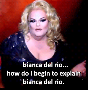 adorenoriega:  mean girls drag race/// bianca del rio as regina george