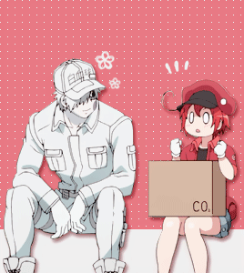 areigen:赤血球 (AE3803)     ♡      白血球 (U-1146)