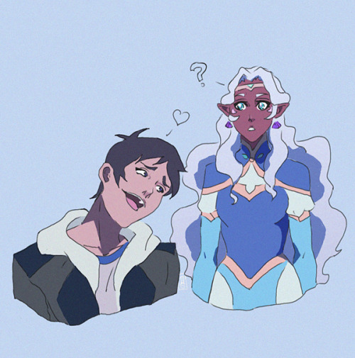 embersthrace: when lance offered allura to fly with him in the blue lion but she’d pilot it ev