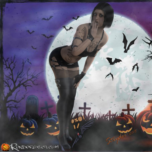 Renderotica SFW Halloween Image SpotlightSee NSFW content on our twitter: https://twitter.com/RenderoticaCreated by Renderotica Artist stryder012Artist Gallery: http://renderotica.com/artists/stryder012/Gallery.aspx