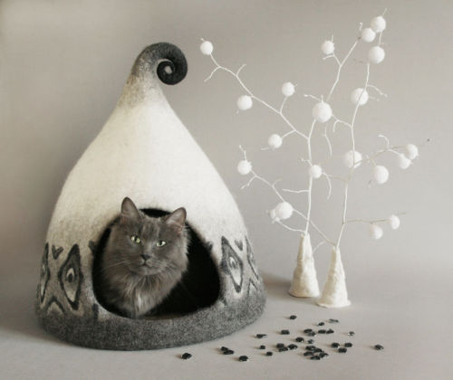 Fairy Tale Cat Houses ByYuliya Kosata