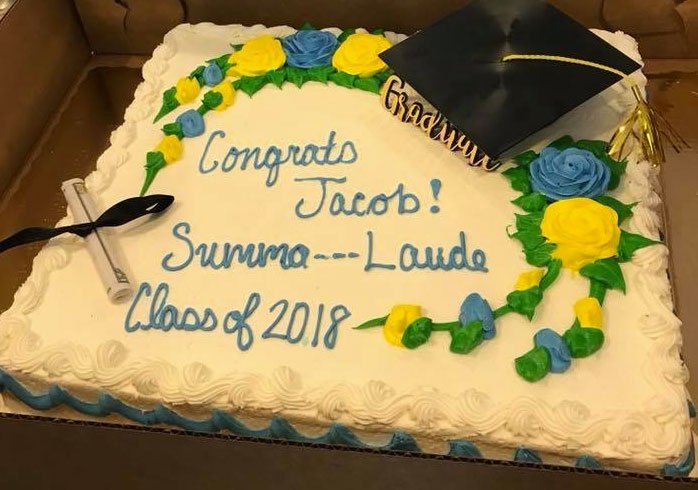 Publix censors graduation cake to remove the cum from "Summa Cum Laude"