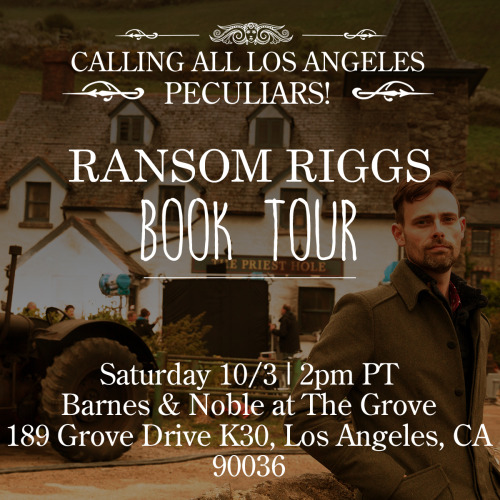 @ransomriggs is bringing his imagination to The Grove. Los Angeles, are you in?