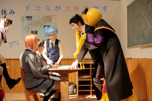 I flew all the way to Germany to cosplay as Koro-sensei with a bunch of very awesome people from twi