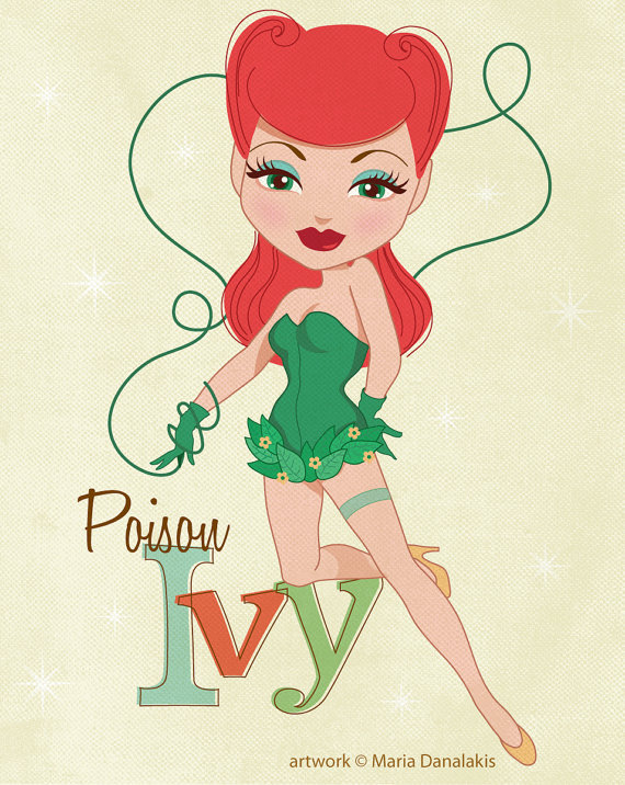 nicoleadrianavalenzuela:  New York-based artist Maria Danalakis created retro pin-up