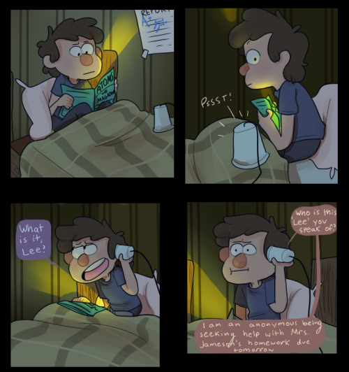 strampunch:  wet-monsoon:  stan kid interactions will be the end of me  this is too precious and the art style hnnng <3