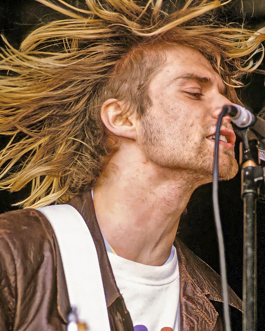 Rock n' Roll — Kurt Cobain live at Reading August 23, 1991 -...