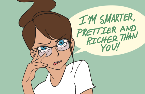 pepper-bandit:  making fun of the dumb boys 