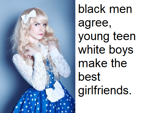bbclovingwhitesissy:Yess we do and we’re proud of that If just all black men realized it