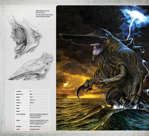 laminatedduck:  charactermodel:  Kaiju and Concepts [ Pacific Rim ] via IO9  Woahohhh look at dem Kaiju. 