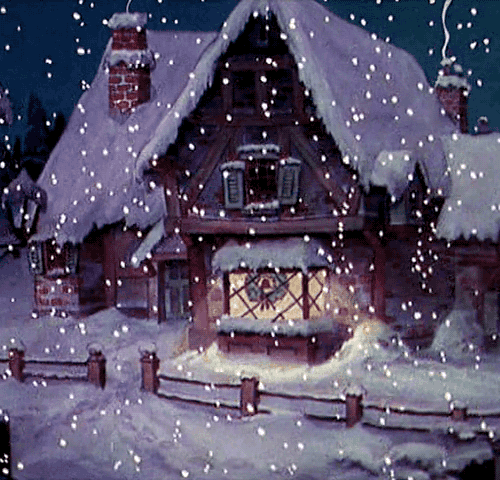 blondebrainpower:The Night Before Christmas Silly Symphony 1933