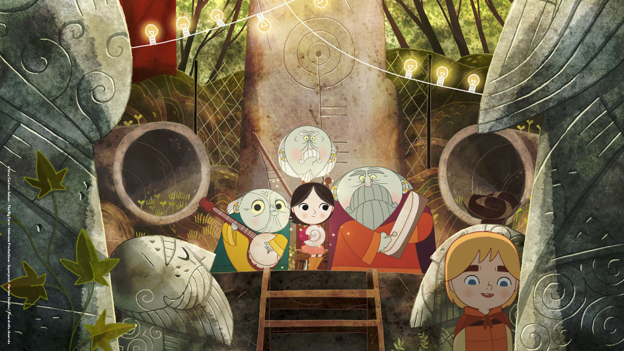 ancientspirals:  ca-tsuka:  New stills from “Song of the Sea” animated feature