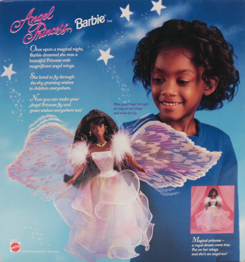 fyretrobarbie:Angel Princess Barbie (1996)