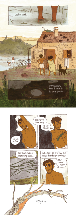 ironwoman359:reimenaashelyee:My adaptation of the God of Arepo short story, which