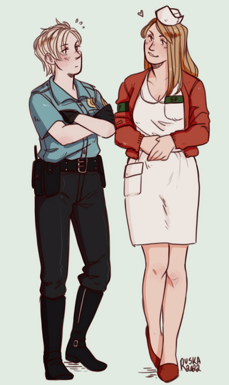 aaami:headcanon time, Lisa is slightly taller