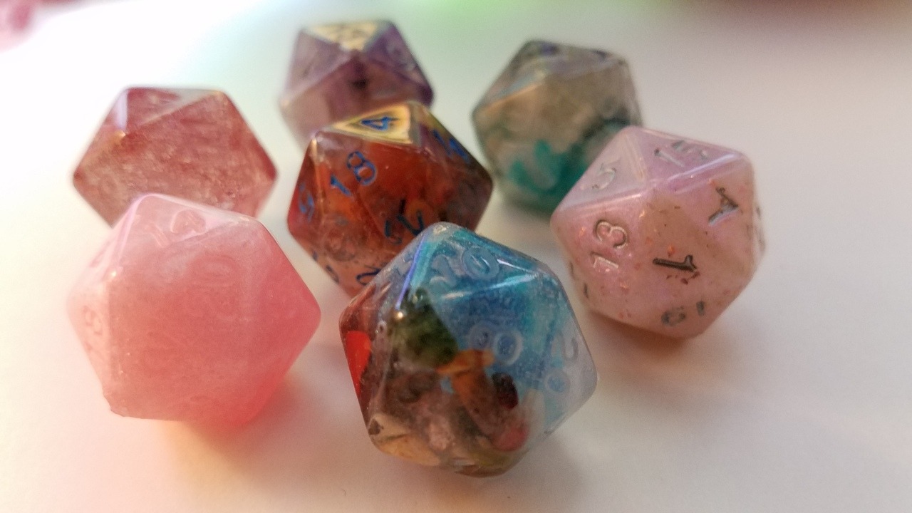 the-dice-nest:   It’s National Dice Day, so what better time to announce that I’m