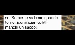 wantravelandlive:  E quando una delle persone più importanti della tua vita ti chiede di ricominciare tu cosa risponderesti?