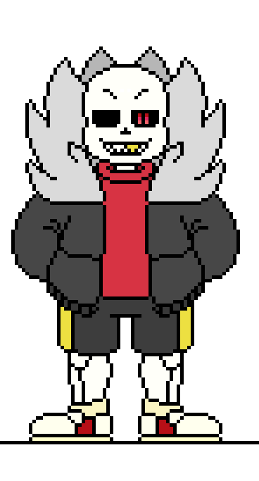 Sin-is-Sans — arandoskeleartist: Just a few more simple pixel