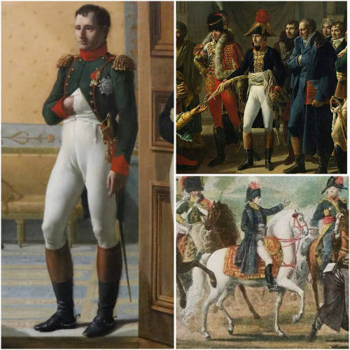 Napoleon Bonaparte painted by François Henri Mulard.