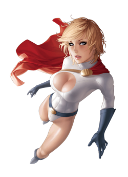 thelastsonsofkrypton:  Powergirl - Transparent by Asthonx1  