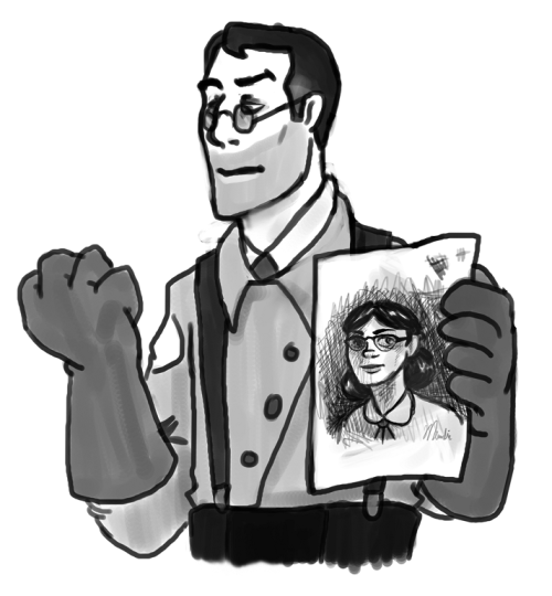 sneaky-soldier: Spy, don’t be like that! (click for artists comments)