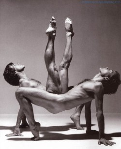 Nude Male Yoga